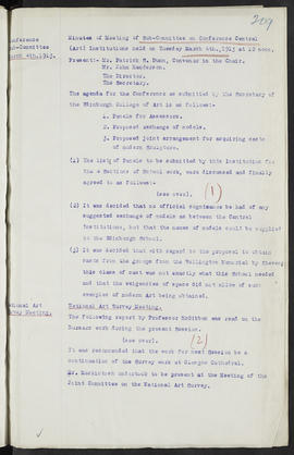Minutes, Aug 1911-Mar 1913 (Page 209, Version 1)