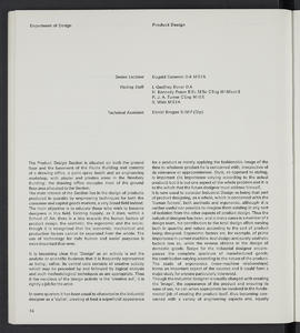 General prospectus 1973-1974 (Page 74)