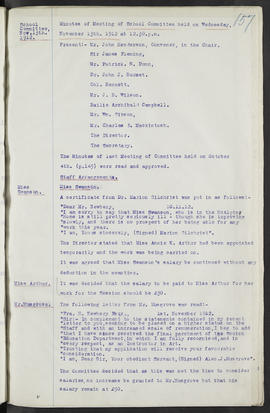 Minutes, Aug 1911-Mar 1913 (Page 157, Version 1)