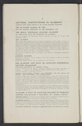 General prospectus 1928-1929 (Page 34)