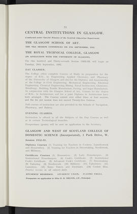 General prospectus 1932-1933 (Page 55)
