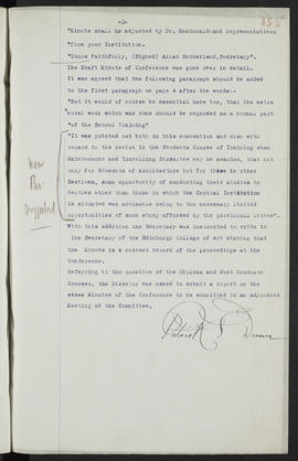 Minutes, May 1909-Jun 1911 (Page 155, Version 1)