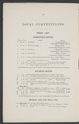 Annual Report 1887-88 (Page 22)