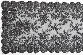 Black lace stole (Version 3)
