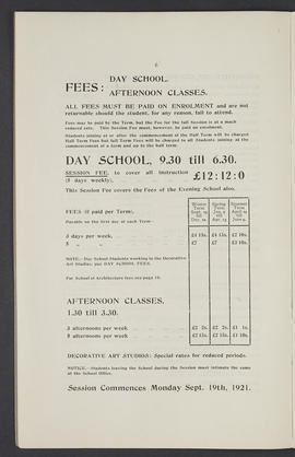 General prospectus 1921-22 (Page 6)