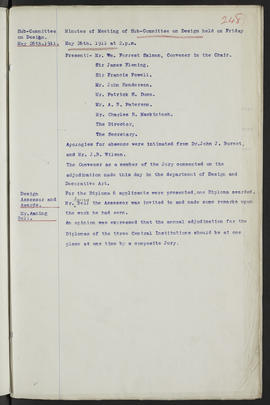 Minutes, May 1909-Jun 1911 (Page 248, Version 1)