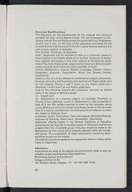 General prospectus 1970-1971 (Page 49)