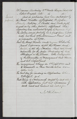 Minutes, Apr 1882-Mar 1890 (Page 39, Version 2)