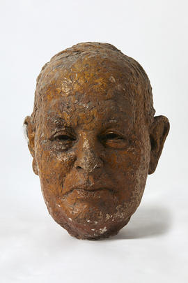 Plaster maquette of bust of Sir John Richmond (Version 2)