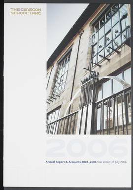 Annual Report 2005-2006 (Front cover, Version 1)