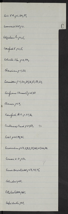 Minutes, Aug 1937-Jul 1945 (Index, Page 3, Version 1)