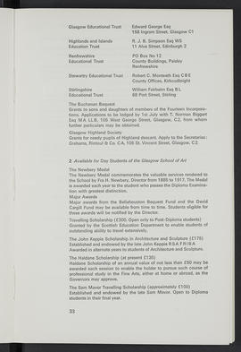 General prospectus 1970-1971 (Page 33)