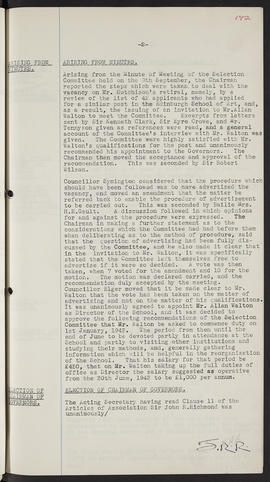 Minutes, Aug 1937-Jul 1945 (Page 172, Version 1)