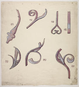 Design for decorative ironwork (Version 1)