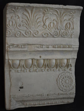 Plaster cast of classical entablature comprising architrave, frieze and cornice (Version 2)