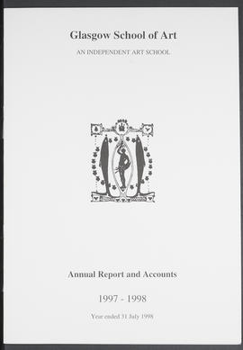 Annual Report 1997-98 (Front cover, Version 1)