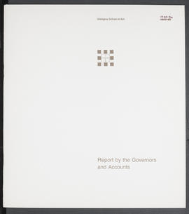 Annual Report 1985-86 (Front cover, Version 1)