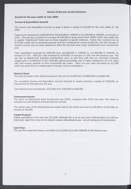 Annual Report 1999-2000 (Page 3)