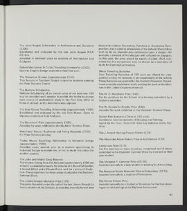 General prospectus 1972-1973 (Page 43)