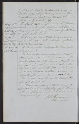 Minutes, Apr 1854-Mar 1882 (Page 19, Version 2)