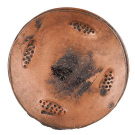 Round copper button/brooch (Version 2)