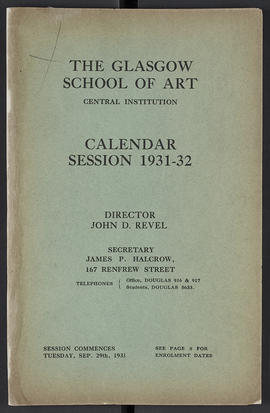 General prospectus 1931-1932 (Front cover, Version 1)