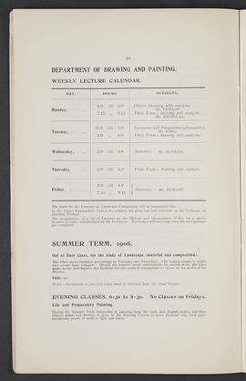 General prospectus 1905-1906 (Page 20)
