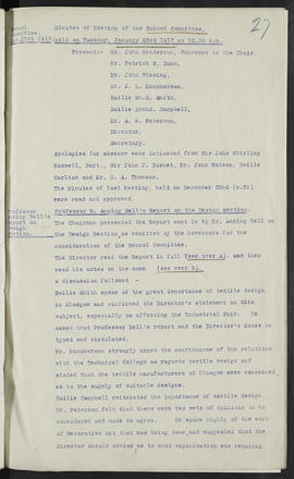 Minutes, Oct 1916-Jun 1920 (Page 27, Version 1)