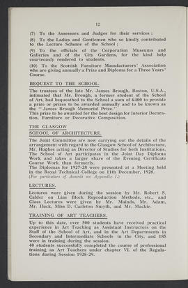 Annual Report 1928-29 (Page 12)