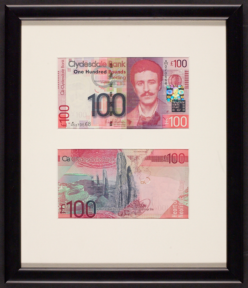 Mackintosh £100 notes · 2009