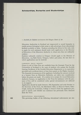 General Prospectus 1960-61 (Page 42)
