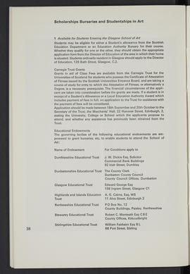 General prospectus 1966-1967 (Page 38)