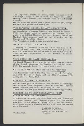 Annual Report 1927-28 (Page 14)