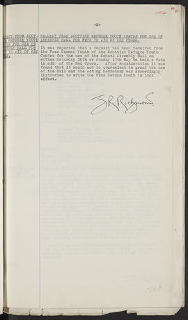 Minutes, Aug 1937-Jul 1945 (Page 152, Version 1)