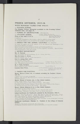 General prospectus 1917-1918 (Page 37)