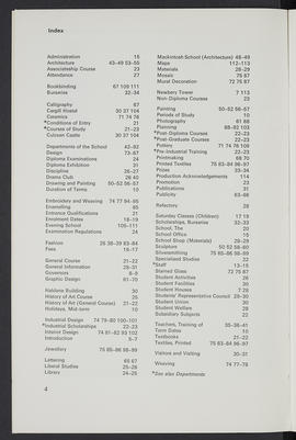 General prospectus 1970-1971 (Page 4)