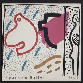 Spandau Ballet 'True' record sleeve containing vinyl (Version 1)