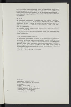 General prospectus 1964-1965 (Page 47)