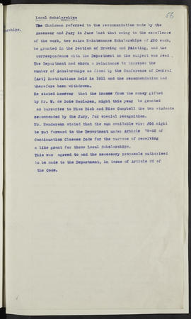 Minutes, Oct 1916-Jun 1920 (Page 56, Version 1)