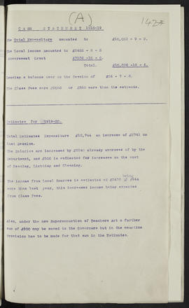 Minutes, Oct 1916-Jun 1920 (Page 142A, Version 1)