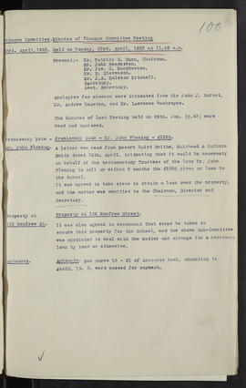 Minutes, Jul 1920-Dec 1924 (Page 100, Version 1)