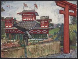 Japanese pavilion, Glasgow Exhibition 1911