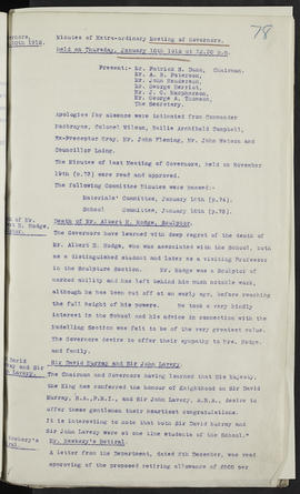 Minutes, Oct 1916-Jun 1920 (Page 78, Version 1)