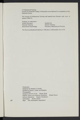 General prospectus 1966-1967 (Page 47)