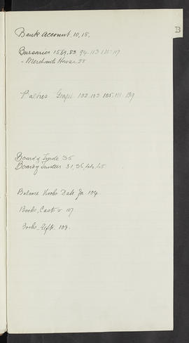 Minutes, Sep 1907-Mar 1909 (Index, Page 2, Version 1)