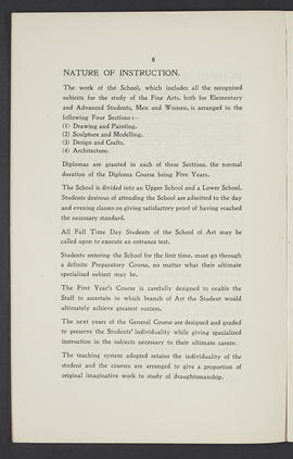 General prospectus 1925-1926 (Page 8)