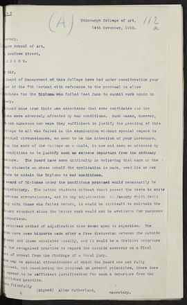 Minutes, Oct 1916-Jun 1920 (Page 112A, Version 1)