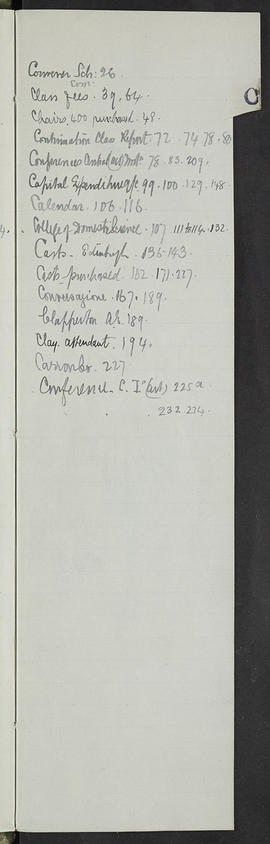 Minutes, Aug 1911-Mar 1913 (Index, Page 3, Version 1)