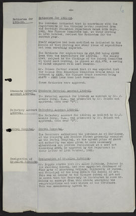 Minutes, Oct 1931-May 1934 (Page 6, Version 1)