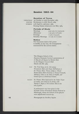 General prospectus 1963-1964 (Page 12)